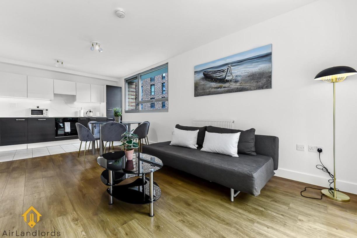 Exclusive 3 Bed 3Bath Penthouse Near Canary Wharf London Bagian luar foto