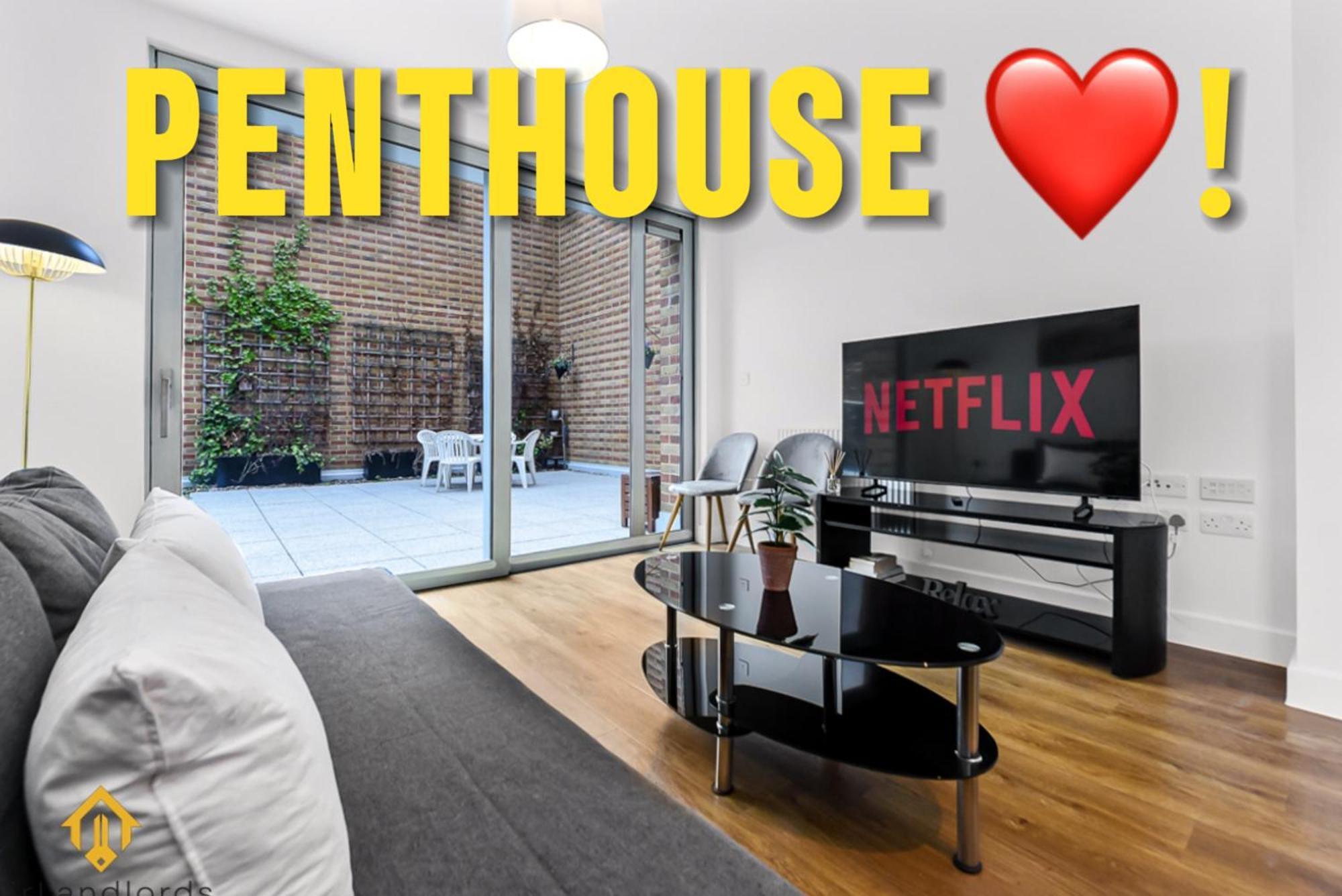 Exclusive 3 Bed 3Bath Penthouse Near Canary Wharf London Bagian luar foto